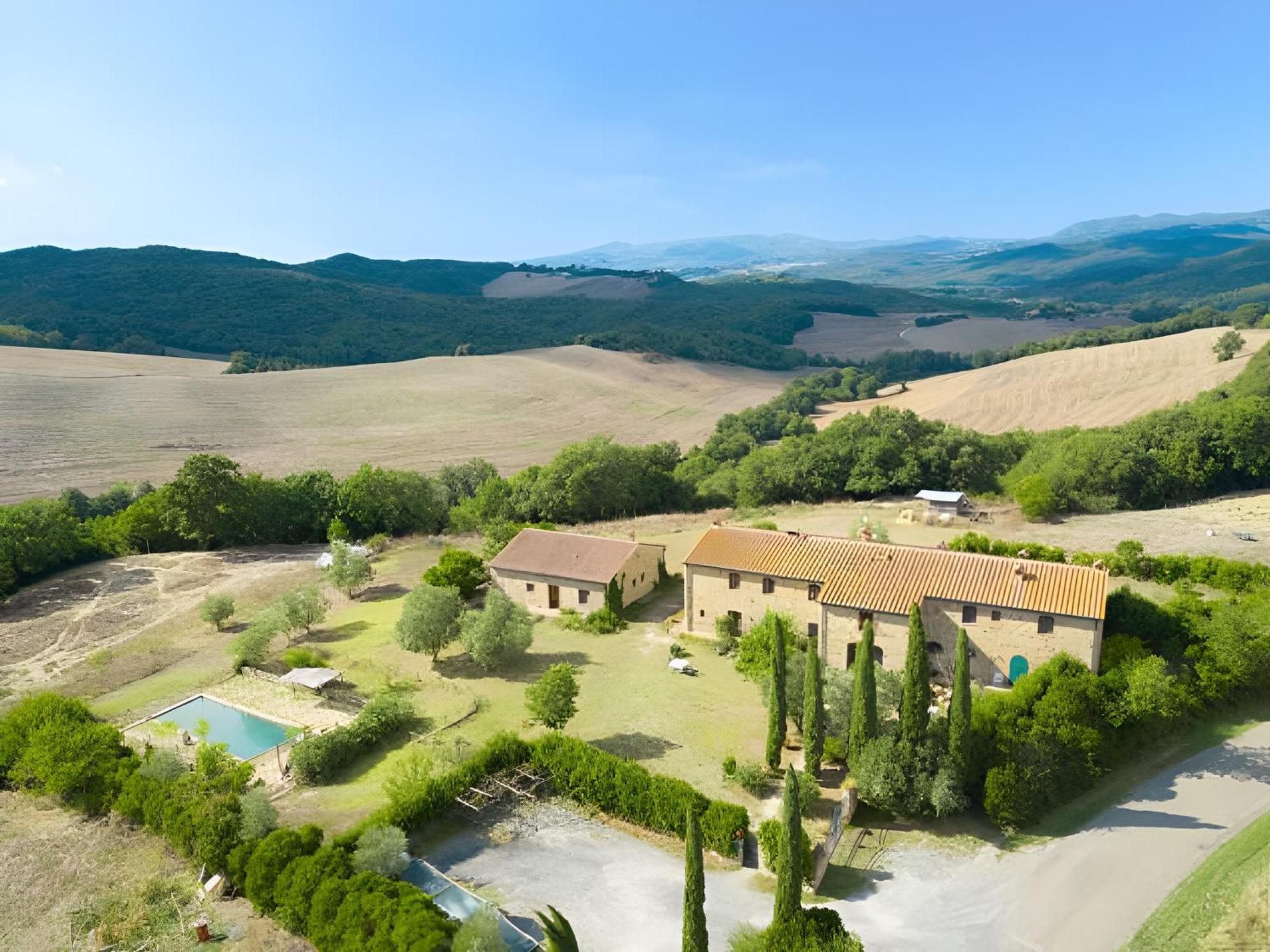 Agriturismo Fattoria Di Statiano Pomarance Exteriör bild