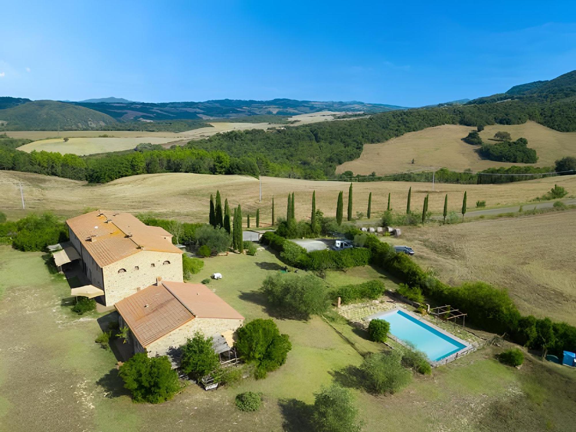 Agriturismo Fattoria Di Statiano Pomarance Exteriör bild